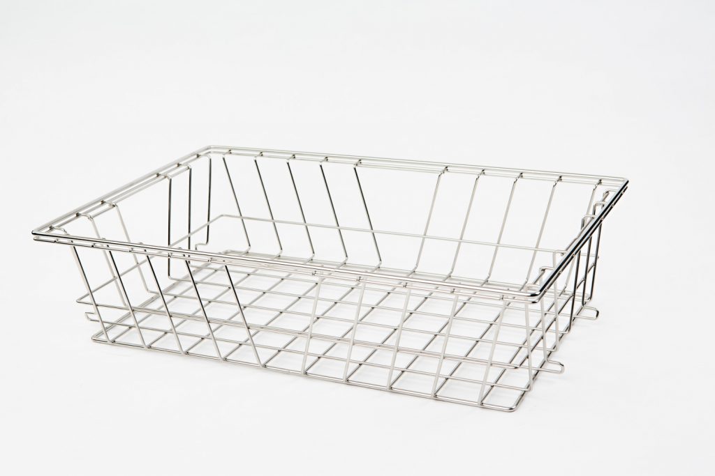 Wire baskets with lids deals