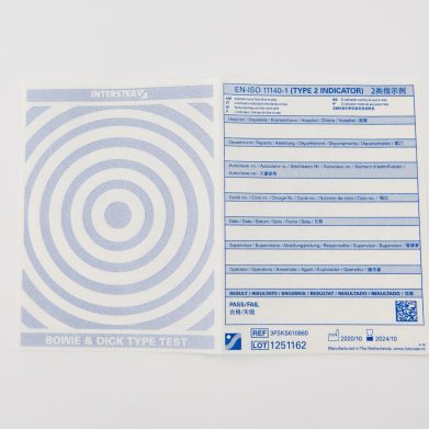 Bowie & Dick Type Autoclave ‘Lean’ Test Pack